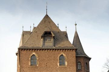 Turmspitze des Stadttores von Kempen