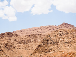 Fototapeta na wymiar モロッコの岩山