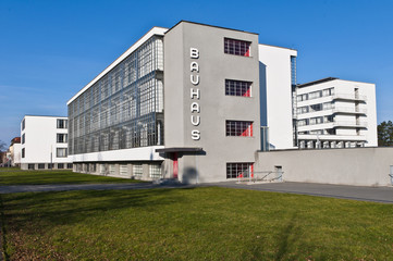 das Bauhaus in Dessau-Roßlau (Sachsen-Anhalt) Deutschland