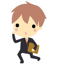 businessman and document