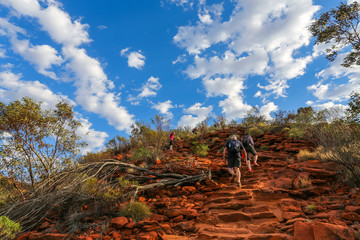 Nuages au dessus de Kings Canyon
