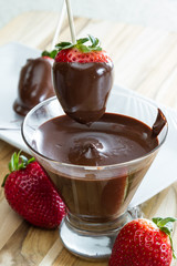 chocolate dipped strawberries