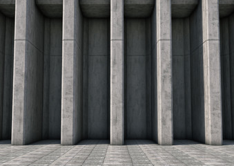 Fototapeta premium Abstract background of the concrete