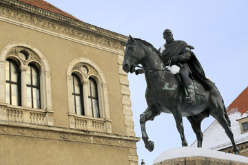 Reiterstandbild Prinzregent Luitpold Nationalmuseum M&uuml;nchen