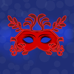 Fototapeta na wymiar Venetian carnival masks. Celebration and fun.