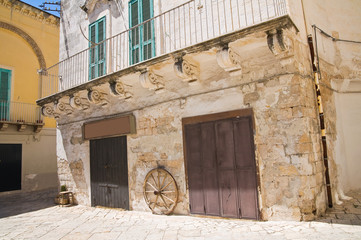 Alleyway. Fasano. Puglia. Italy.