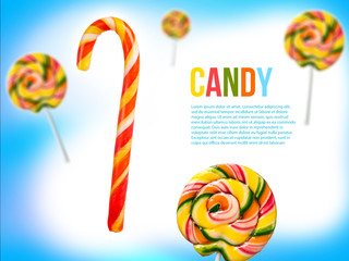 candy on a stick