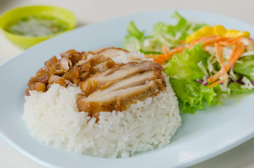 fried Chicken with rice