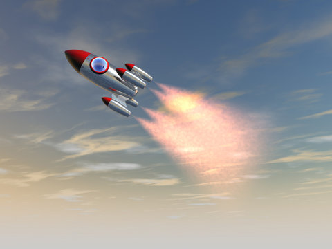 Missile in cielo