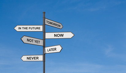 Fototapeta premium blank road sign
