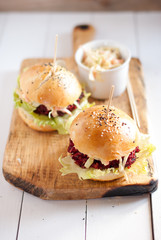 beetroot burgers