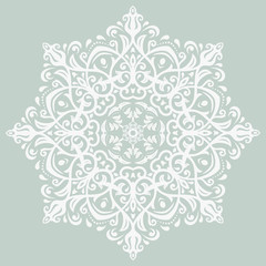 Floral  Pattern. Orient Abstract Background