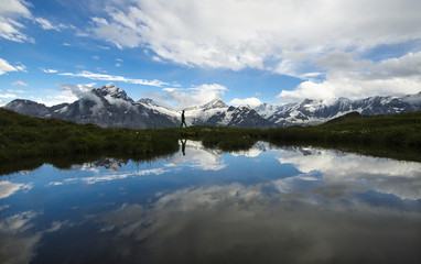 reflection in the lake