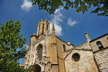 Fototapeta na wymiar Provenza, Aix-en-Provence, la cattedrale