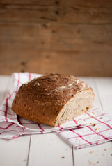 bread with caramelized leek