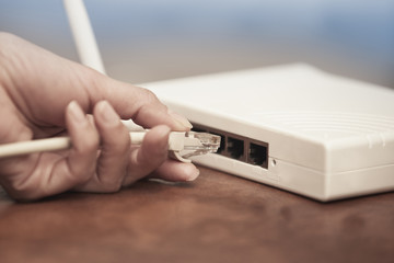 Modem using