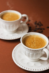 hot coffee