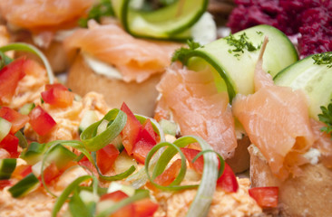 Variations of finger food