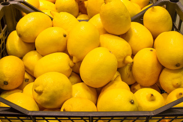 Lemons. Grocery store