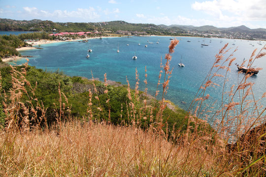 Causeway to Pigeon Island, St. Lucia
