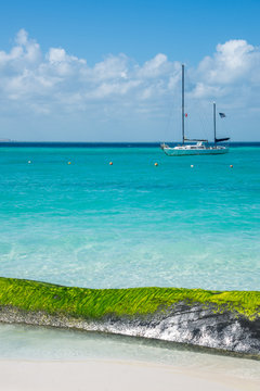 Caribbean Scene,  Sailing Isla Mujeres, Cancun - Riviera Maya. M
