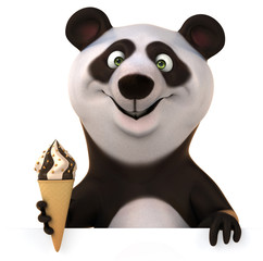 Fun panda © Julien Tromeur