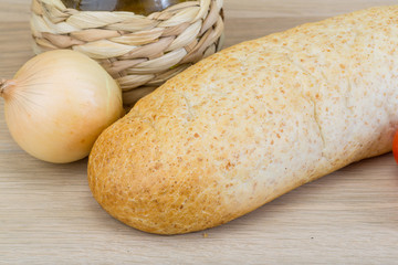 Fresh baguette