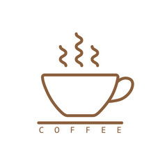 Coffee icon vector