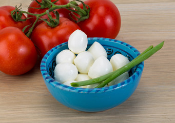 Mozzarella cheese balls