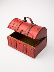 Antique wooden chest