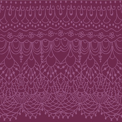 Abstract doodle lace background