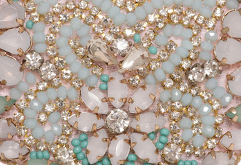 gemstone jewellery abstract