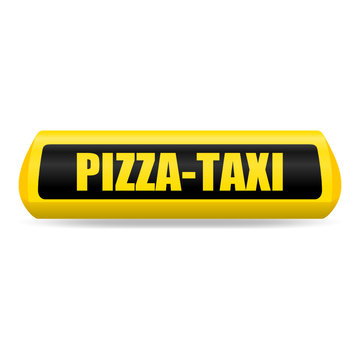 leuchtschild pizza-taxi I