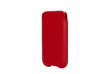 Mobile phone cases. Red