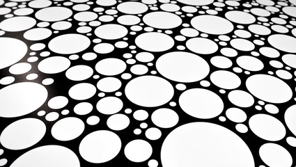 Circle black and white