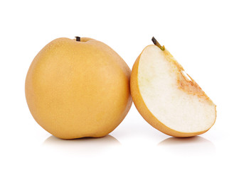 Fototapeta premium pear on white background
