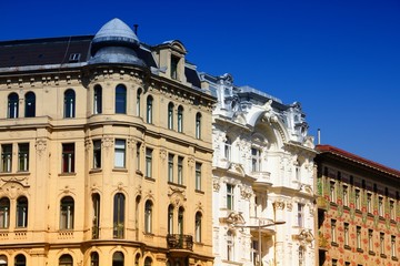 Fototapeta premium Vienna city. Filtered color.