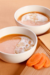Carrot soup.