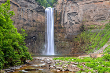 The majestic Taughannock Falls In New York State.