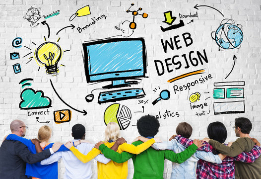 Content Creativity Digital Graphic Layout Web design Concept