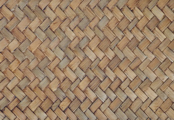 Texture and seamless background of bamboo mat