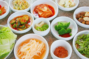 韓国の漬け物　セット　Assorted Korean pickles