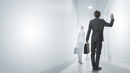 Fototapeta premium Office worker