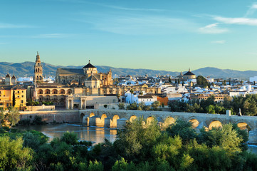 Fototapeta na wymiar morning view of Cordoba, Spain