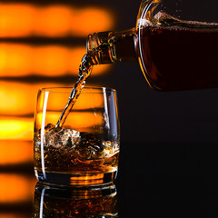 whiskey with ice
