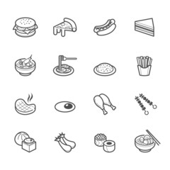 Popular Food Icons