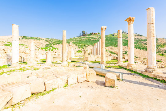 Pella is the site of ancient ruins in northwestern Jordan