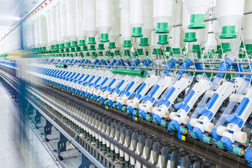 cotton spinning machinery