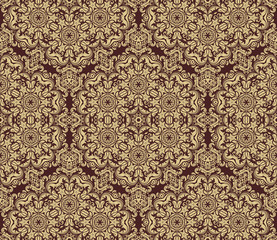 Damask Seamless Vector Pattern
