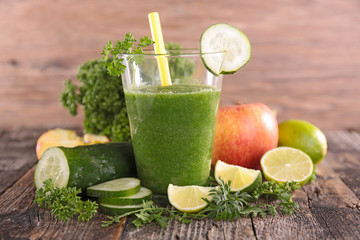cucumber and parsley juice